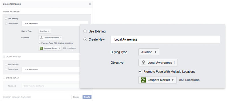 Easily manage multiple shop Pages with Locations